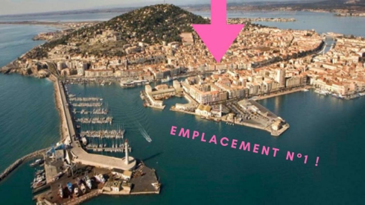 Magnifique Appart 102 M2 Au Bord De L'Eau Hyper Centre 세테 외부 사진